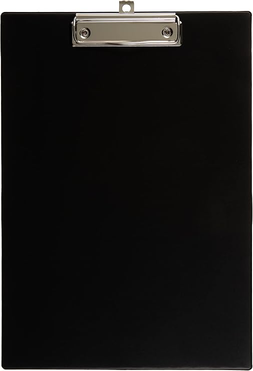 2K 444S A4 Pvc Kapaksız Sekreter Tablası, Siyah