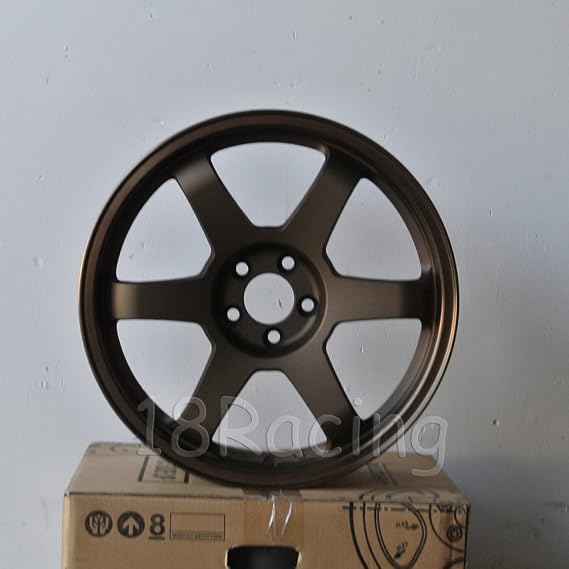 4 PCS ROTA GRID 18x8.5 PCD: 5X108 OFFSET:42 HB:73 SPEED BRONZE