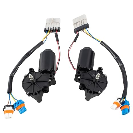 10351400 10351401 2PCS Headlight Headlamp Motor Left & Right Compatible with Chevrolet Corvette V8 5.7L 2000-2004