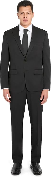 Chaps Men's Solid Classic Fit Tailored Suit Jacket
