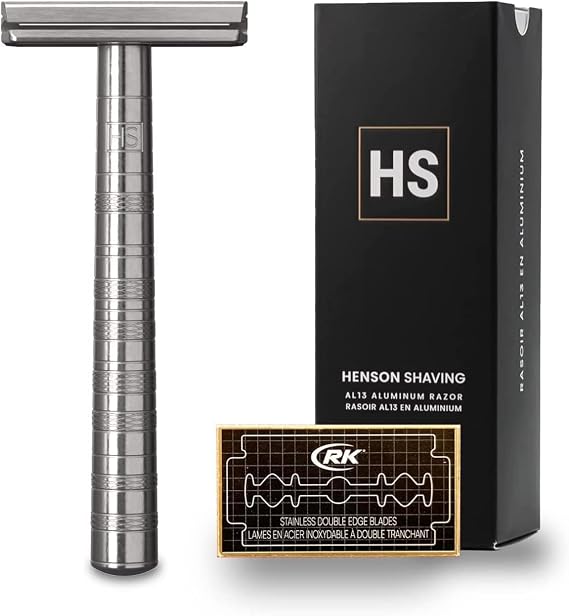 HENSON SHAVING AL13 Shaver MEDIUM AIRCRAFT ALUMINUM