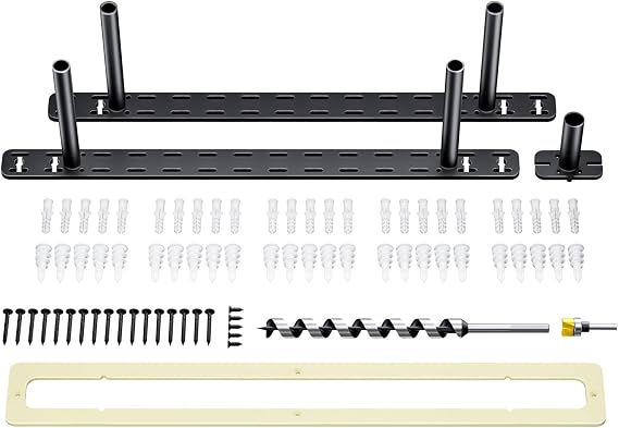 2 Pack Shelf Bracket Invisible Floating Shelf Bracket Heavy Duty Brackets for Shelves (22X6 inch)