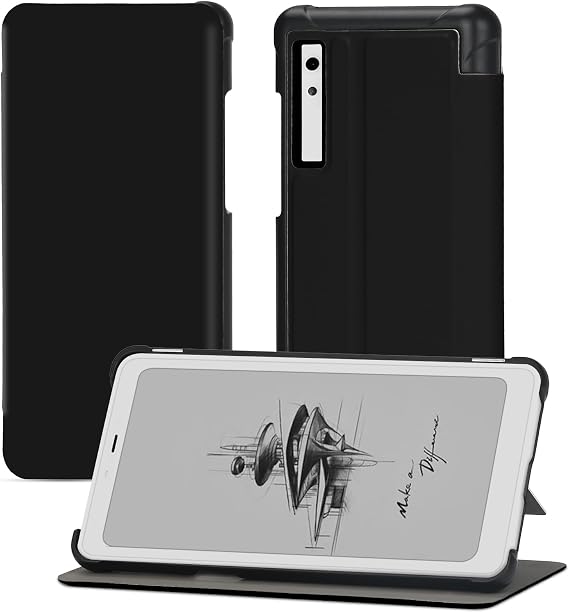 Case for Onyx BOOX Palma 2 / Boox Palma 6.13"[DO NOT FIT Palma 2 PRO] - Lightweight PU Leather, Water-Safe, Foldable Protective Cover