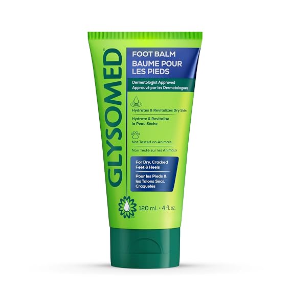 Glysomed Moisturizing Foot Balm, Shea Butter & Olive Oil, Peppermint, 120ml