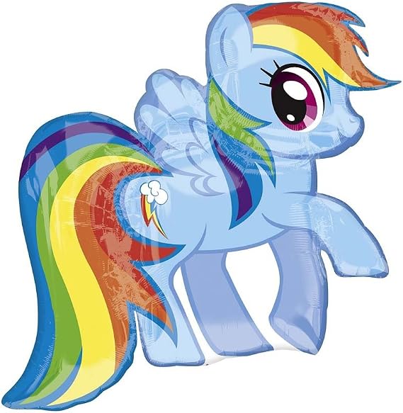 My Little Pony Rainbow Dash Party Balloon