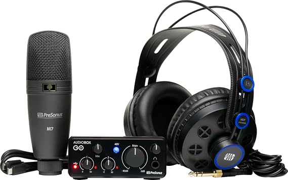 PreSonus AudioBox Go Creator Complete Studio Bundle