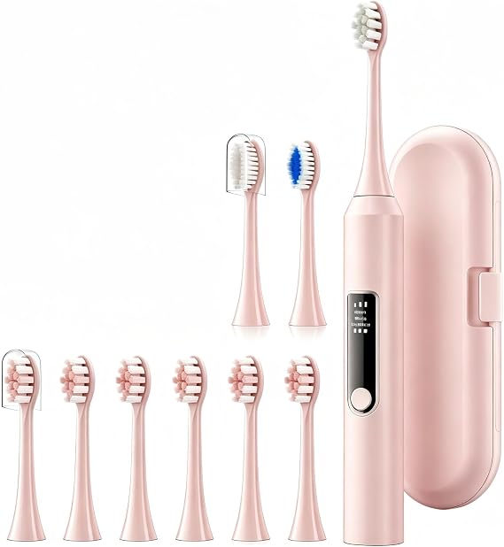 Electric Toothbrushes for Adults-Pink