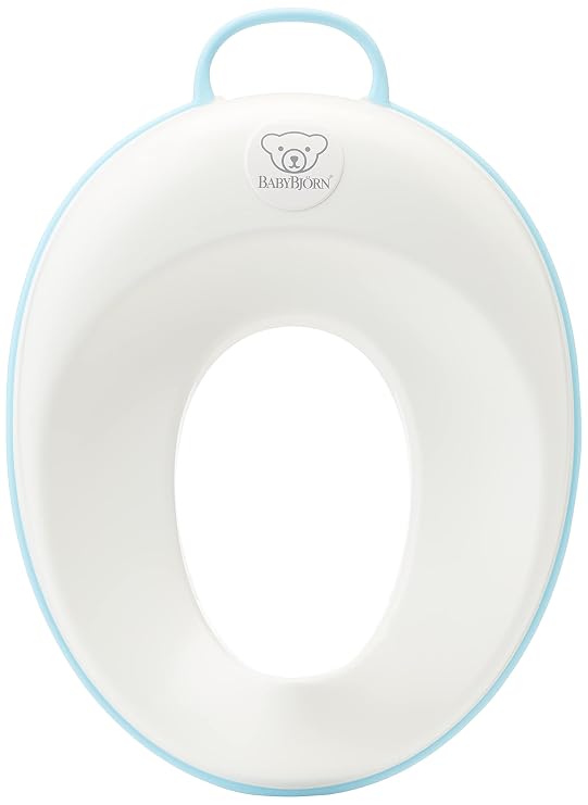BabyBjorn Toilet Training Seat, White/Turquoise