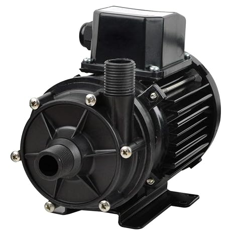 Jabsco 436979 NEMP 50/7 Magnetic Drive / Coupled Centrifugal Pump, 13.2 GPM, 1/2" NPT