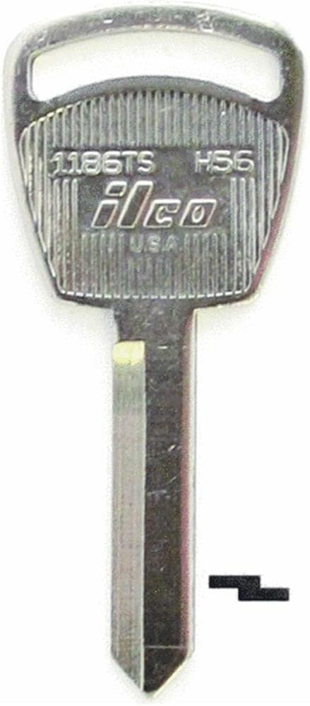 KABA ILCO H56-1186TS Key Blank for 1986-1989 Ford Taurus & Mercury Sable