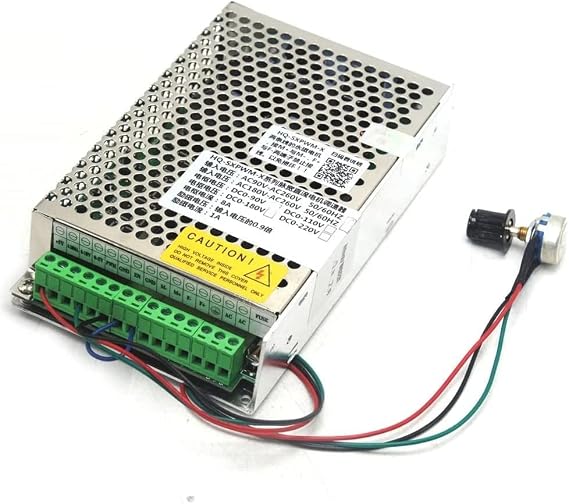 HQ-SXPWM-X Output 0-90V/110V/180V/220V Ultra-Wide Voltage AC90V-AC260V Input high-Power DC Motor Governor 8A (0-110V)