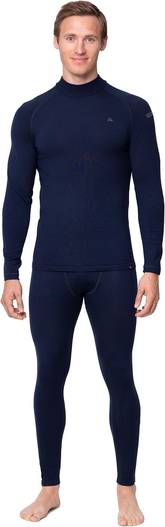 DANISH ENDURANCE Merino Wool Base Layer for Men, Extreme Warm Set | Heavyweight 250 g/m2 Merino Wool Base Layer, Warm & Moisture-Wicking with Chafe-Free Fit for Extreme Cold Winter Sports