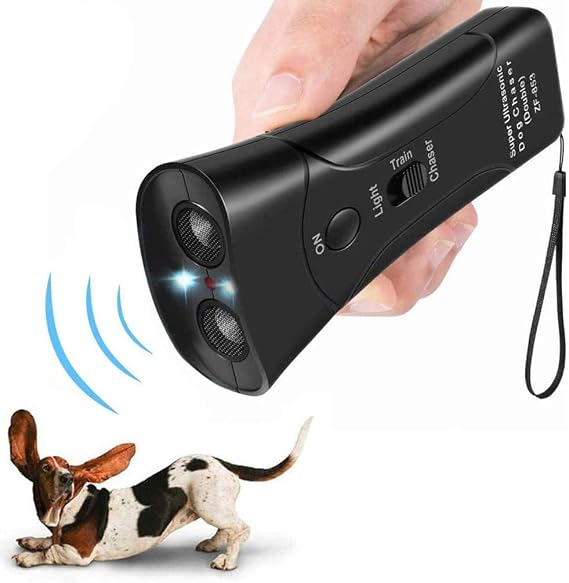 Ultrasonic Dog Trainer, Dog Barking Control Device, Stop Barking | Anti-Barking Devices, Portable Bark Deterrent for Controlling Dog Barking, Stop Neighbor's Dog Barking