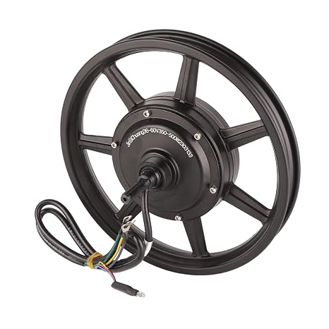 Electric Bike Hub Motor,Wheel Hub Motor 14in 3660V 350W500W Disc Brake Hub Motor for Electric Motorbike Scooter