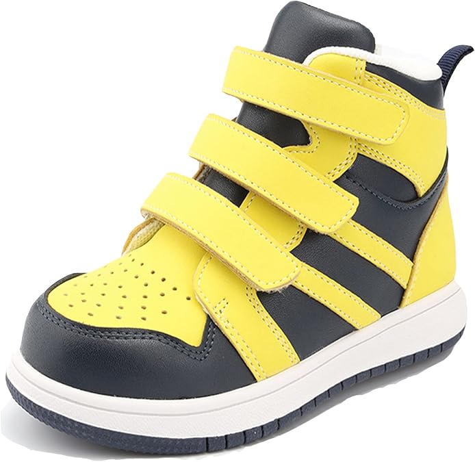 Orthopedic Shoes for Kids and Toddlers,Arch and Ankle Support Boots for Girls & Boys to Correct Foot Problems,Anti-Slip Soles