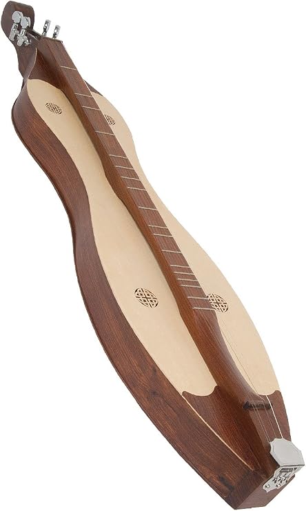 Roosebeck Grace Mountain Dulcimer 4-String Vaulted Fretboard Spruce Knotwork