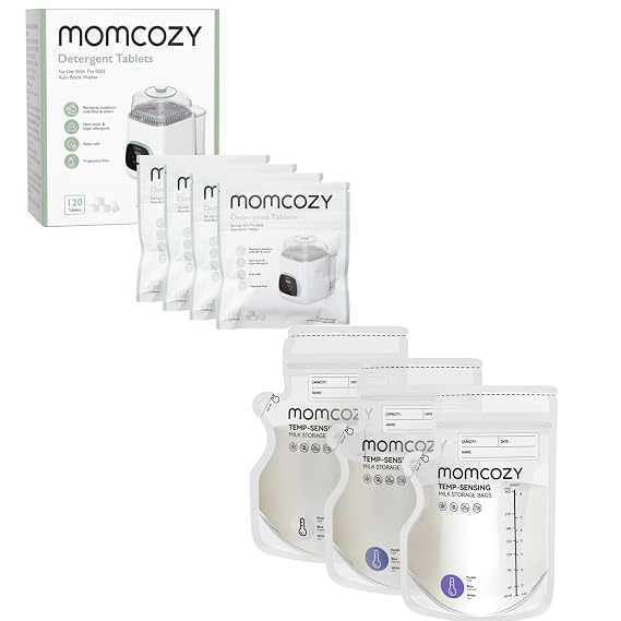 Momcozy Official Washing Block & Momcozy Breastmilk Storage Bag