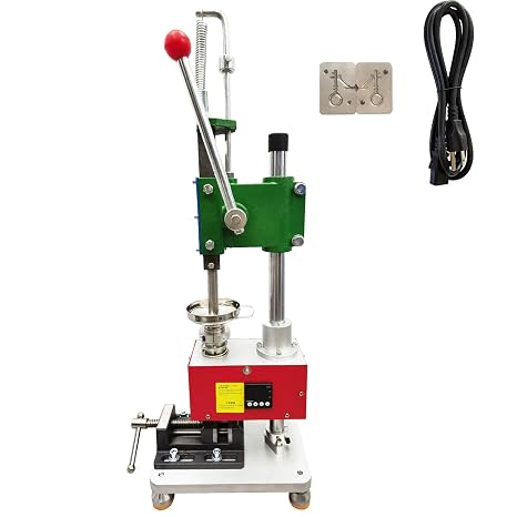 TECHTONGDA Manual Injection Molding Machine Vertical Plastic Injection Machine DIY Laboratory Sample Proofing Thermoplastic Forming Machine 0.035-0.7OZ