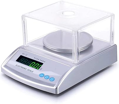 Analytical Balance Scale 0.01g/0.001g Digital Precision Laboratory Weighing Electronic Balance(300g/0.001g)