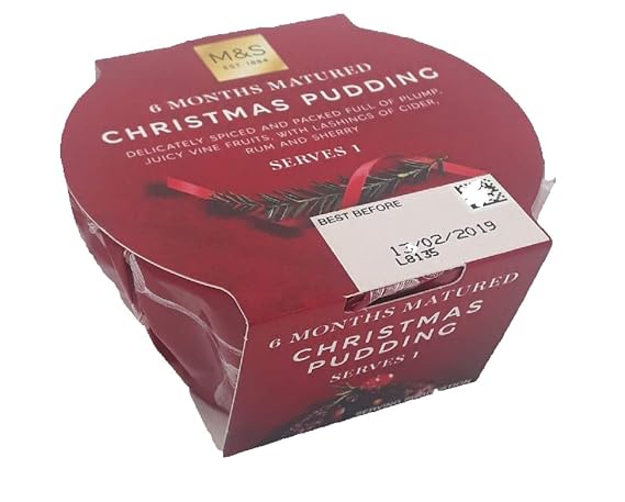 Marks & Spencer Christmas Pudding - 6 Months Matured - 100g (0.22 lbs)