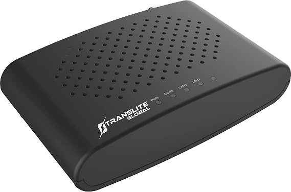 MoCA 2.5 with 2 Gigabit Ethernet Ports - Ethernet Over Coaxial Adapter (2 Pack) | Translite Global | Model: TL-MC84