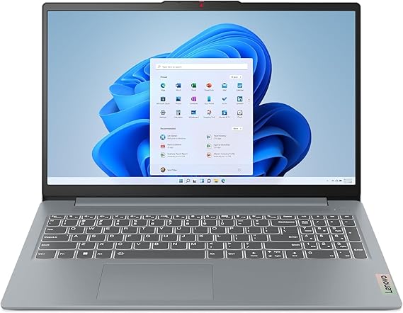 Lenovo IdeaPad Slim 3 Laptop 2025 15.6 FHD 1920 x 1080 Touchscreen, AMD Ryzen 7 5825U, 8-core, AMD Radeon Graphics, 16GB DDR4, 512GB SSD, Wi-Fi 6, Bluetooth 5.2, 720p HD Camera, Windows 11 Home