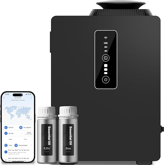 HVAC Scent Diffuser Machine, Essential Oil Diffuser Kit for Home 6000 Sq,Ft