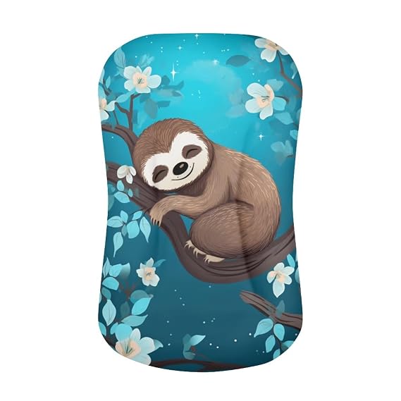 Baby Loungers Cover, Sloth Blossom Newborn Lounger Cover, Snuggle Me Lounger Cover Baby Nest Cover Removable Slipcover for Infant