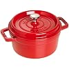 Staub Round Cocotte - 9Qt - Cherry