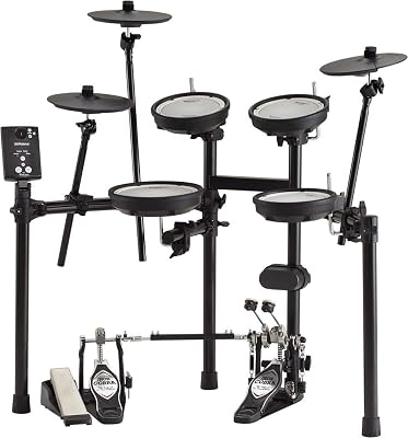 Roland Dual-Mesh Kit Entry-Level V-Drums Set TD-1DMK, Black