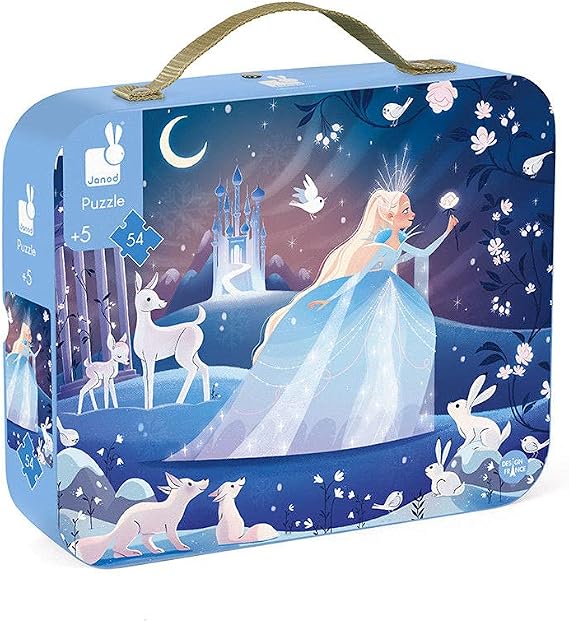 Janod - Ice Enchantment Jigsaw Puzzle - Ages 4+ 54 piece