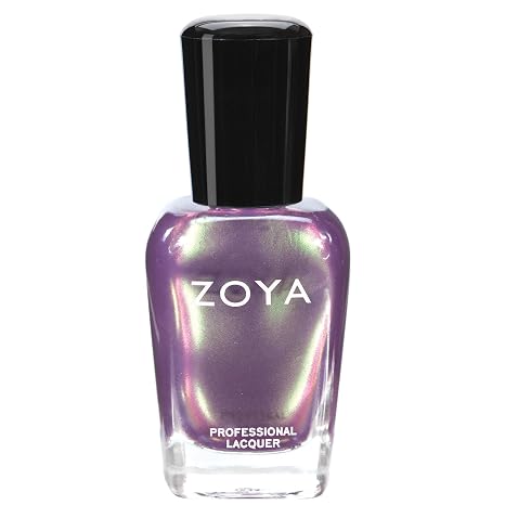 ZOYA Purple Nail Polish, Glitter, Jelly, Metallic & Holo, Big12Free Vegan