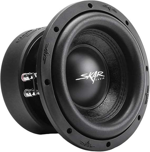 Skar Audio SVR-8 D2 8" 800 Watt Max Power Dual 2 Ohm Car Subwoofer
