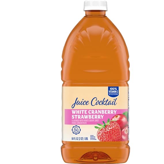 White Cranberry Strawberry Juice Cocktail, 64 fl oz
