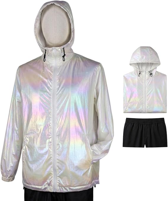 Men Yuji Itadori Shiny Jacket Cosplay Costume Set Pants Sweatshirt Coat Adult Anime Halloween Costume Outfits