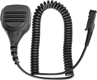 NW PMMN4076 PMMN4076A Heavy-Duty Remote Speaker Microphone Noise Reduction Shoulder Mic Replacement for XPR3000 XPR3300 XPR3500 XPR3300e XPR3500e XPR 3300 3500 3300e 3500e Portable Radio