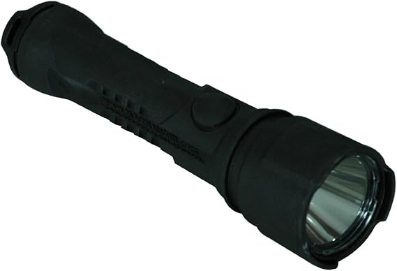 Explosion Proof LED Flashlight - 4 Watt - Push Button Switch - MADE IN THE USA(-Black)