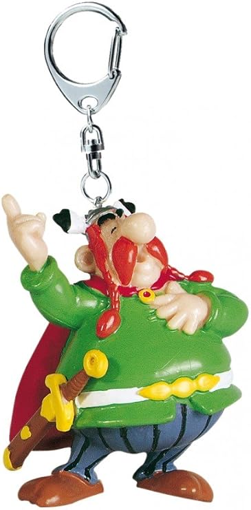 Plastoy SAS PLA60409 Asterix Majestix Key Chain