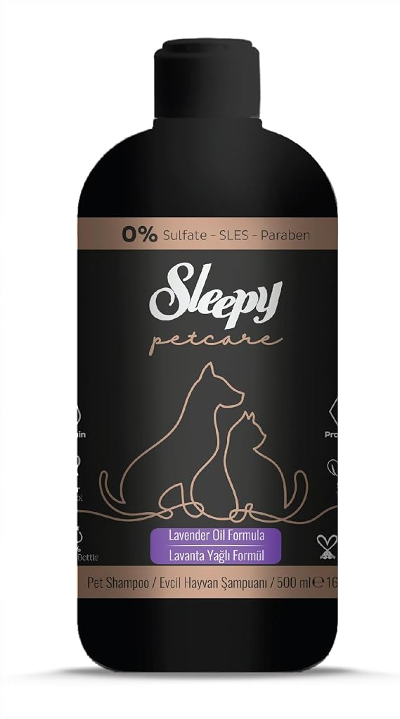 Sleepy Petcare Lavender Oily Pet Shampoo 3x500 ml