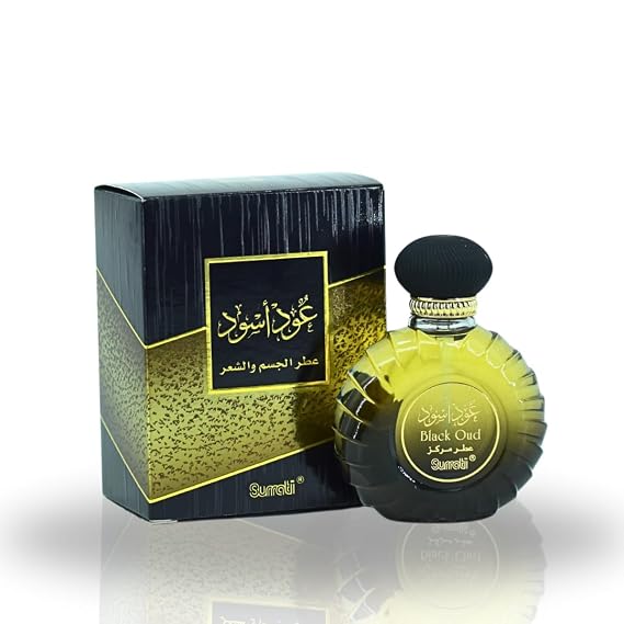Surrati Black Oud CPO 30ML (1.01 OZ), Exotic Fragrances for Men & Women.