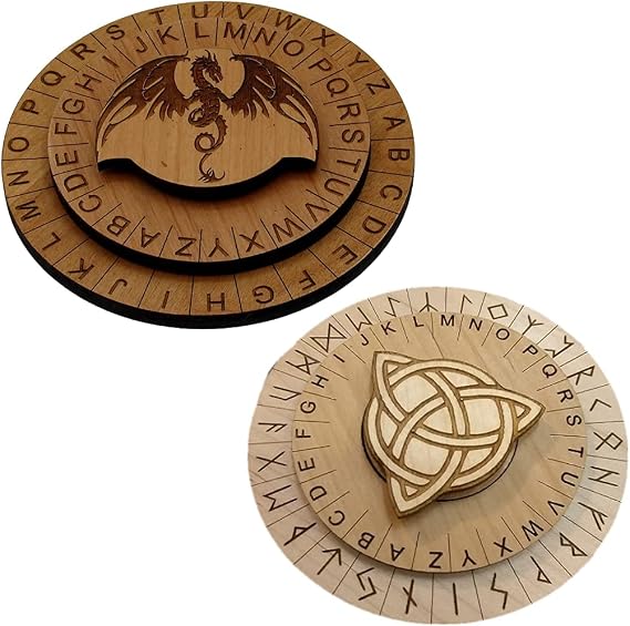 Cipher Wheel Escape Room Props Bundle