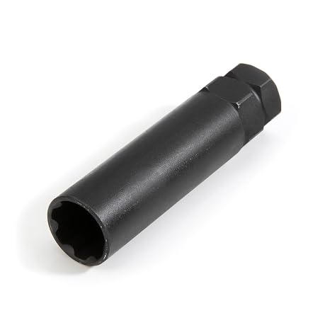 Steelman Pro 7-Spline 3/4-Inch Socket-Style Locking Lug Nut Key, Removes Spline-Style Aftermarket Lug Nuts, Durable, Thin-Walled
