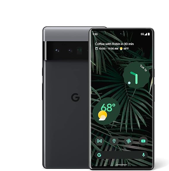 Google Pixel 6 Pro 5G 512GB G8VOU Factory Unlocked - Stormy Black