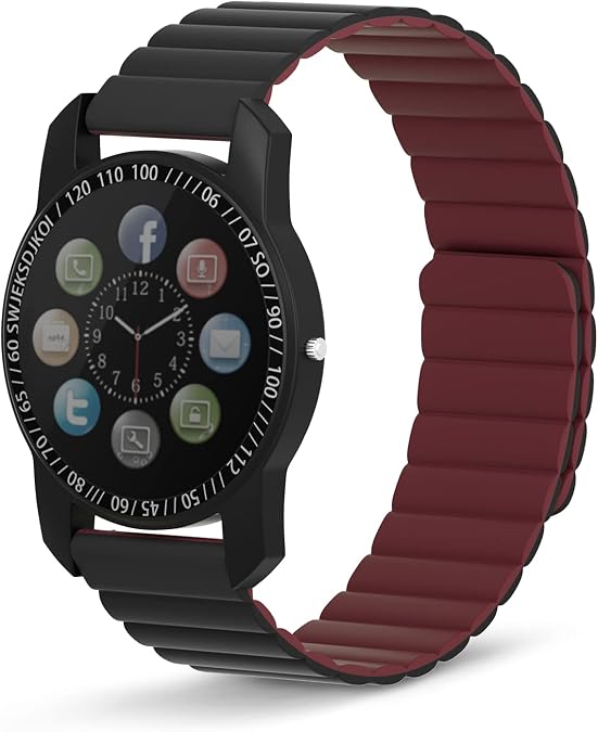 Watch Band, Magnetic Smartwatch Bands, Silicone Strap Quick Release 20mm 22mm Smart Watch Straps for Galaxy Watch 42mm Active 2 40mm 44mm Gear S2 S3 Classic Frontier Galaxy Watch 46mm Forerunner 935