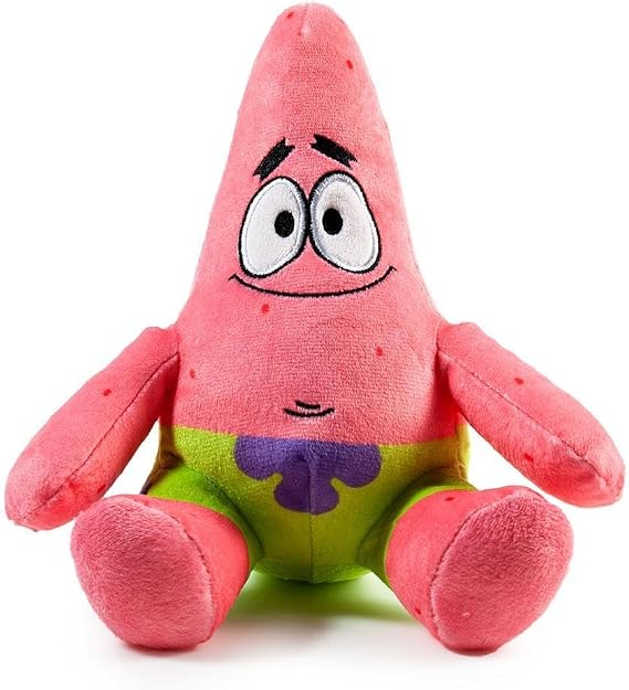 Kidrobot Spongebob Squarepants Nick 90s Patrick Star Phunny Plush, 8 Inches