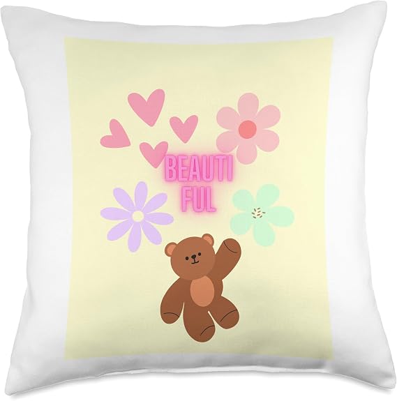 bear Throw Pillow