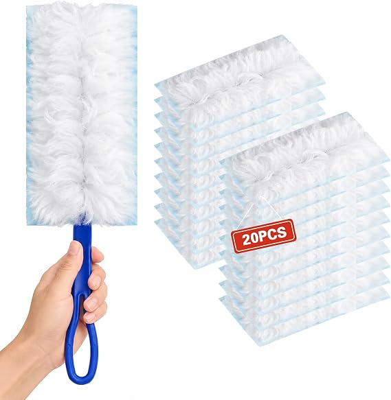 20 Pcs Swiffer Duster Refills for Swiffer Dusters,Heavy Duty Duster Refills