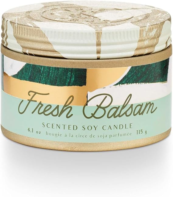 Illume Tried & True Fresh Balsam Small Tin Candle
