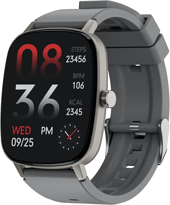Smart Watch for Men Smart Watches with Heart Rate Monitor Sleep Tracking Bluetooth Calling Message Notifications Fitness Tracker Calorie Step Counter Alarm Sedentary Reminder Waterproof Fitness Watch