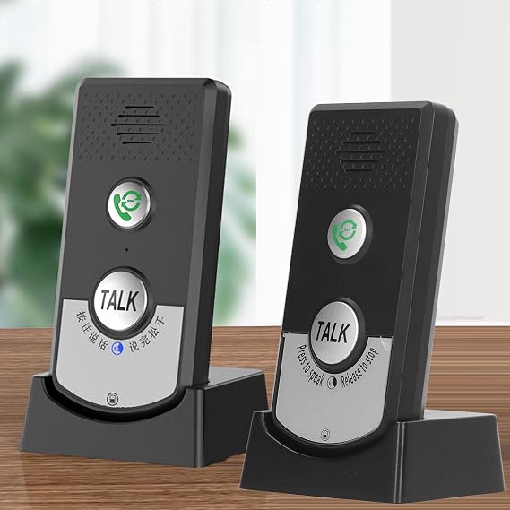 2 Way Voice Intercom, 2 Way Voice Intercom Super Long Range Wirele ss Intercomunicador Intercom Doorbell System Unit